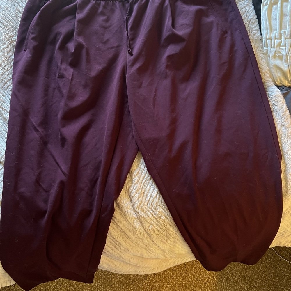 Old Navy Billie High-Rise Drawstring Pants - Burgundy